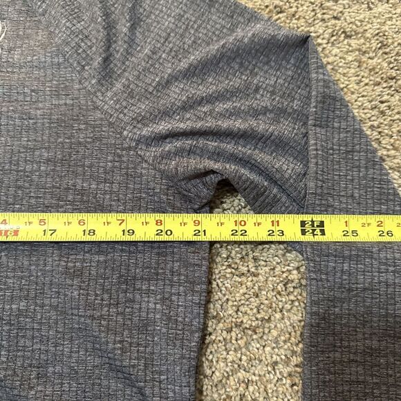 Spyder 1/4 Zip Gray Mens Spyder PROWEB Base Layer Shirt Size Medium Thermal Snow - Picture 5 of 10